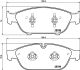 BREMBO Bremsbelagsatz, Scheibenbremse P 85 127