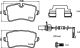 BREMBO Bremsbelagsatz, Scheibenbremse P 85 150