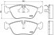 BREMBO Bremsbelagsatz, Scheibenbremse P 86 013