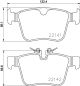 BREMBO Bremsbelagsatz, Scheibenbremse P 86 029
