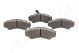 JAPANPARTS Bremsbelagsatz, Scheibenbremse PA-0054AF