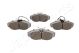 JAPANPARTS Bremsbelagsatz, Scheibenbremse PA-0055AF