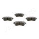JAPANPARTS Bremsbelagsatz, Scheibenbremse PA-0089AF