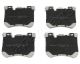 JAPANPARTS Bremsbelagsatz, Scheibenbremse PA-0133AF