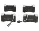 JAPANPARTS Bremsbelagsatz, Scheibenbremse PA-0204AF