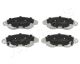 JAPANPARTS Bremsbelagsatz, Scheibenbremse PA-0323AF