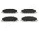 JAPANPARTS Bremsbelagsatz, Scheibenbremse PA-0405AF