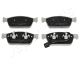 JAPANPARTS Bremsbelagsatz, Scheibenbremse PA-0953AF