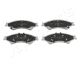 JAPANPARTS Bremsbelagsatz, Scheibenbremse PA-351AF