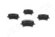 JAPANPARTS Bremsbelagsatz, Scheibenbremse PP-0007AF