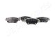 JAPANPARTS Bremsbelagsatz, Scheibenbremse PP-0016AF