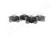 JAPANPARTS Bremsbelagsatz, Scheibenbremse PP-0018AF