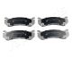 JAPANPARTS Bremsbelagsatz, Scheibenbremse PP-004AF