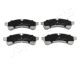 JAPANPARTS Bremsbelagsatz, Scheibenbremse PP-0219AF