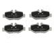 JAPANPARTS Bremsbelagsatz, Scheibenbremse PP-0529AF