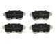 JAPANPARTS Bremsbelagsatz, Scheibenbremse PP-0703AF