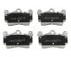 JAPANPARTS Bremsbelagsatz, Scheibenbremse PP-0918AF