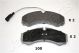 JAPANPARTS Bremsbelagsatz, Scheibenbremse PP-100AF