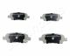 JAPANPARTS Bremsbelagsatz, Scheibenbremse PP-154AF