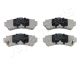 JAPANPARTS Bremsbelagsatz, Scheibenbremse PP-196AF