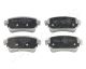 JAPANPARTS Bremsbelagsatz, Scheibenbremse PP-2004AF