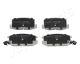 JAPANPARTS Bremsbelagsatz, Scheibenbremse PP-204AF