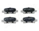 JAPANPARTS Bremsbelagsatz, Scheibenbremse PP-229AF