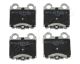 JAPANPARTS Bremsbelagsatz, Scheibenbremse PP-260AF