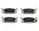 JAPANPARTS Bremsbelagsatz, Scheibenbremse PP-345AF