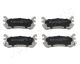 JAPANPARTS Bremsbelagsatz, Scheibenbremse PP-391AF