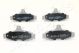 JAPANPARTS Bremsbelagsatz, Scheibenbremse PP-398AF