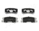 JAPANPARTS Bremsbelagsatz, Scheibenbremse PP-505AF