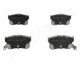 JAPANPARTS Bremsbelagsatz, Scheibenbremse PP-598AF