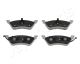 JAPANPARTS Bremsbelagsatz, Scheibenbremse PP-993AF