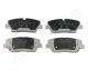 JAPANPARTS Bremsbelagsatz, Scheibenbremse PP-H10AF