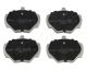 JAPANPARTS Bremsbelagsatz, Scheibenbremse PP-L04AF