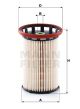 MANN-FILTER Kraftstofffilter PU 8008/1