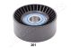 JAPANPARTS Umlenk-/Führungsrolle, Keilrippenriemen RP-201