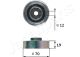 JAPANPARTS Umlenk-/Führungsrolle, Keilrippenriemen RP-815