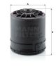 MANN-FILTER Lufttrocknerpatrone, Druckluftanlage TB 15 001 z KIT