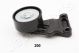 JAPANPARTS Spannrolle, Keilrippenriemen TP-200
