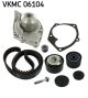 SKF Wasserpumpe + Zahnriemensatz VKMC 06104