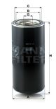MANN-FILTER Filter, Arbeitshydraulik WD 13 145