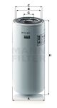 MANN-FILTER Ölfilter WD 13 145/3