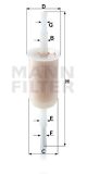 MANN-FILTER Kraftstofffilter WK 32 (10)