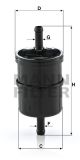 MANN-FILTER Kraftstofffilter WK 42/4 (10)