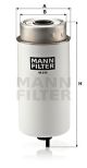 MANN-FILTER Kraftstofffilter WK 8168