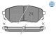 MEYLE Bremsbelagsatz, Scheibenbremse 025 223 8017
