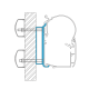 Dometic PerfectWall Adapter 009 9103103846
