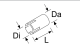 Webasto Abgasreduzierhülse Di = 22/Da = 24, L = 40 Abgassystem 